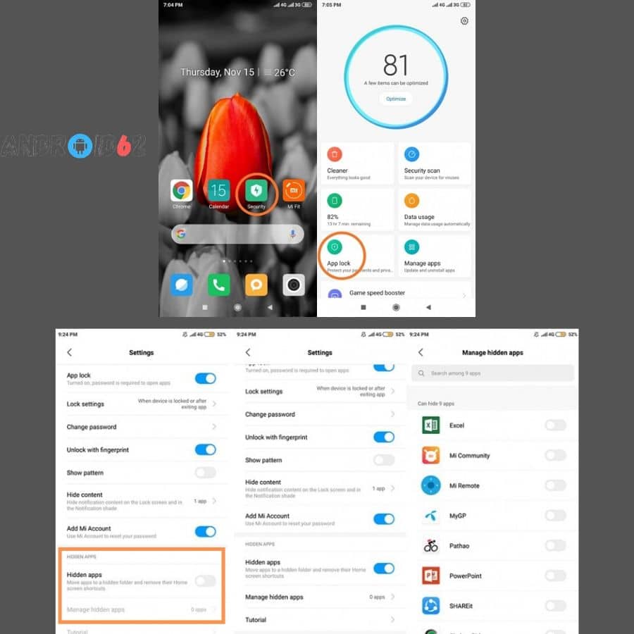 Cara Menyembunyikan Aplikasi di Xiaomi
