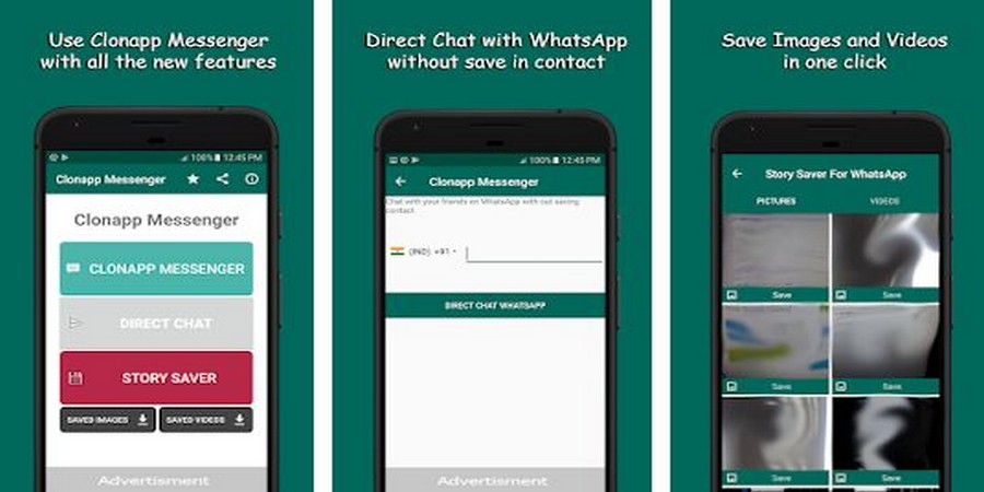 Clonapp Messenger - Social Spy WhatsApp