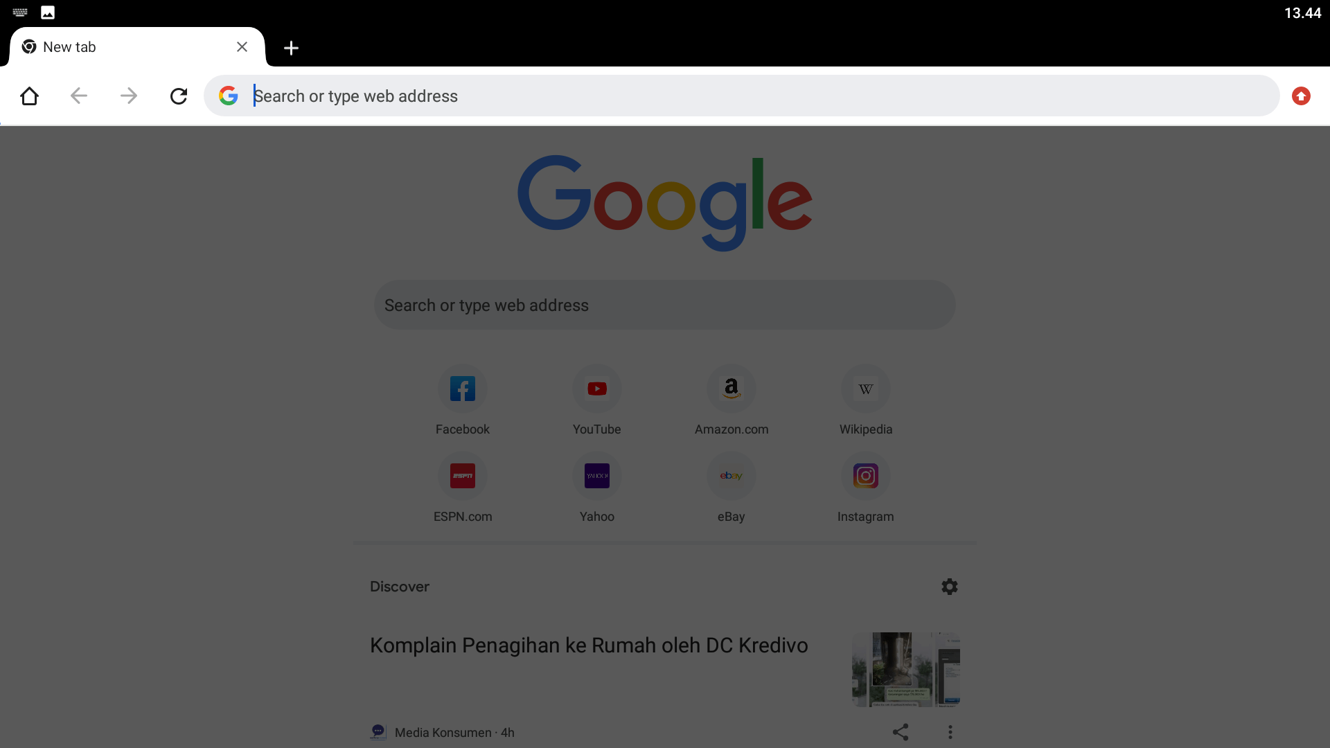 Buka Google Chrome
