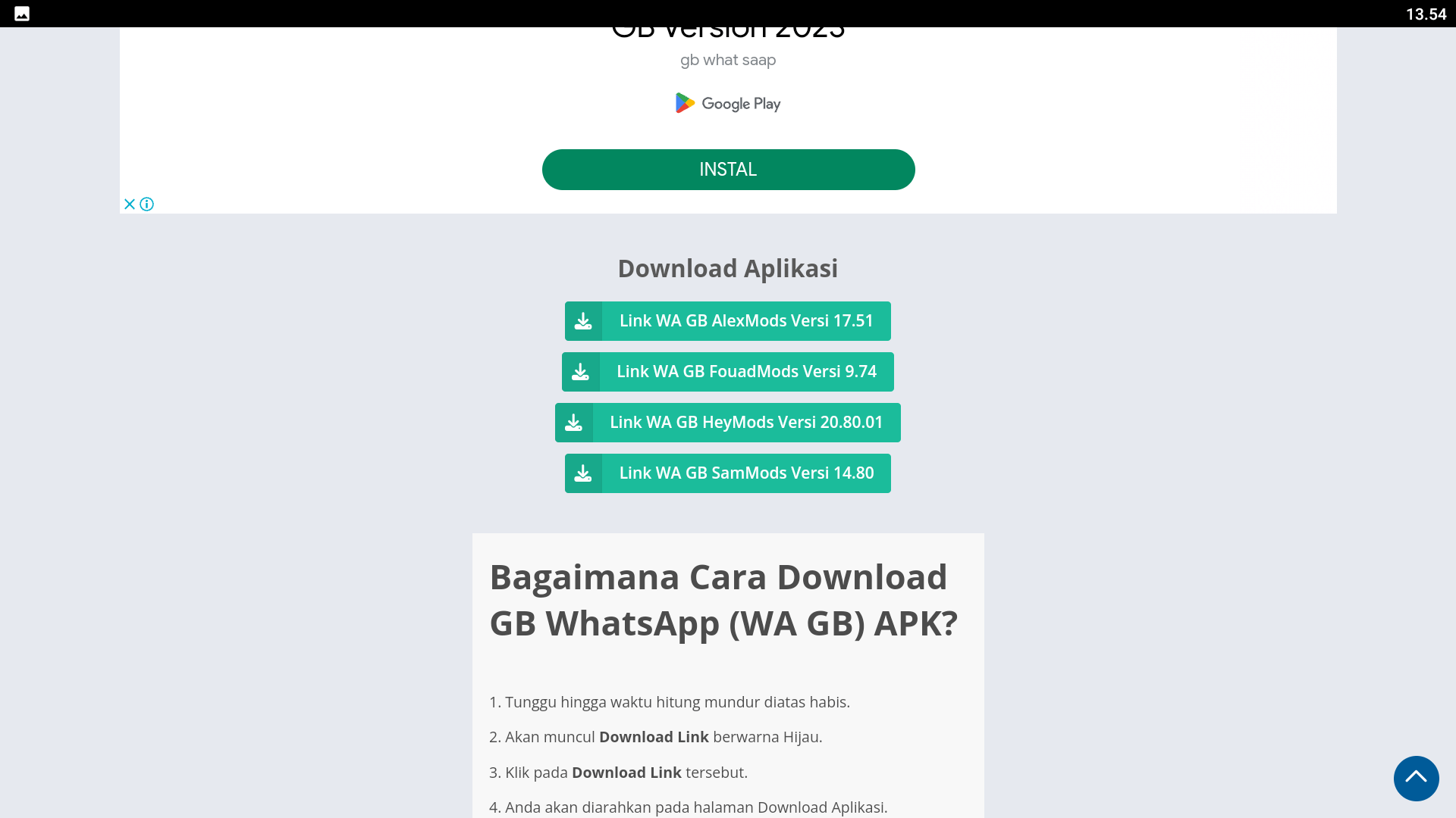 Download WhatsApp GB